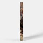 ホースウェスタン素朴カントリーヴィンテージアート Case-Mate iPhoneケース (裏面 / 右)