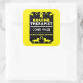 ホースウマ科のセラピスト スクエアシール (バッグ)