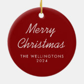 ホースエクエストランクリスマスリースフェスティバル セラミックオーナメント (裏面)