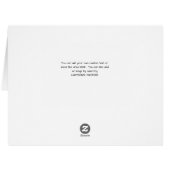 ホースエクストララージ誕生日カード (裏面横)