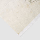 ホースエフエマデコペフランスのヴィンテージ 薄葉紙 (詳細)