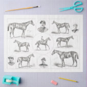 ホースエフエメラデクページヴィンテージファーム 薄葉紙 (クラフト)