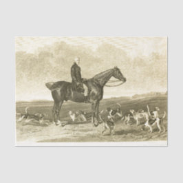 ホースエフエメラデクページヴィンテージマンドッグス狩り 薄葉紙