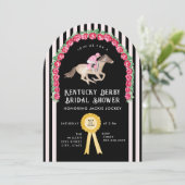 ホースエレガントレースダービーブライダルシャワー 招待状 (スタンド正面)
