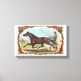 ホースオンホイールヴィンテージ競馬 キャンバスプリント