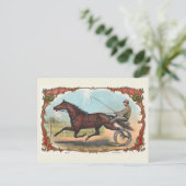 ホースオンホイールヴィンテージ競馬 ポストカード (スタンド正面)