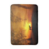 ホースオークツリーズサンライズバスマット バスマット (正面縦)