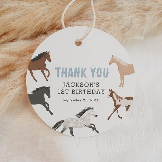 ホースカウボーイエクエストリアン誕生日 フェイバータグ