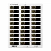 ホースカウボーイブーツサンフラワーズバ素朴ーンボード ラベル (フルシート)