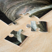 ホースカウボーイブーツバ素朴ーンボード ジグソーパズル (側面)