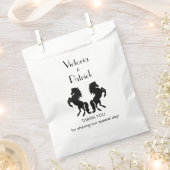 ホースカスタムサンキューユー フェイバーバッグ (クリップ留めされた状態)