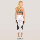 ホースカプリレギンスとカスタム文字 カプリレギンス (裏面)