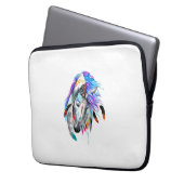 ホースカラフルエレクトロニクスバッグ ラップトップスリーブ (正面左)