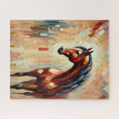 ホースカラフル500ピースパズル ジグソーパズル (横)