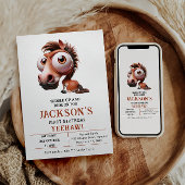 ホースカリカティーズ1st誕生日パーティー 招待状