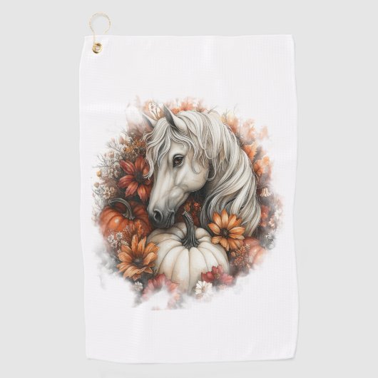 ホースカントリーカボチャ ゴルフタオル (正面)