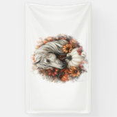 ホースカントリーカボチャ 横断幕 (縦)