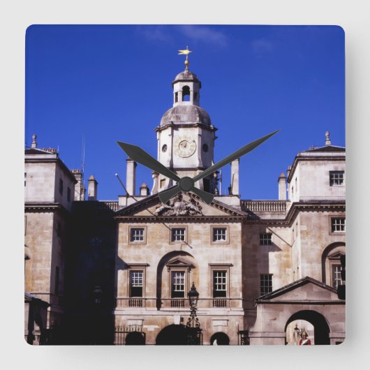 ホースガード・ホワイトホール スクエア壁時計 (正面)