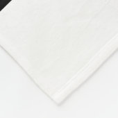 ホースガールトロピカルブルーグリーン乗馬 フリースブランケット (角)