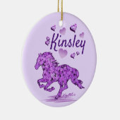 ホースガールホースセラミックオーナメント セラミックオーナメント (右)