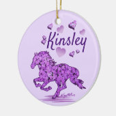 ホースガールホースセラミックオーナメント セラミックオーナメント (左)