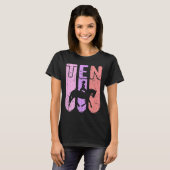 ホースガール10th誕生日乗馬 tシャツ (正面フル)