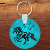 ホースガール、ホースキーチェーン キーホルダー (正面)
