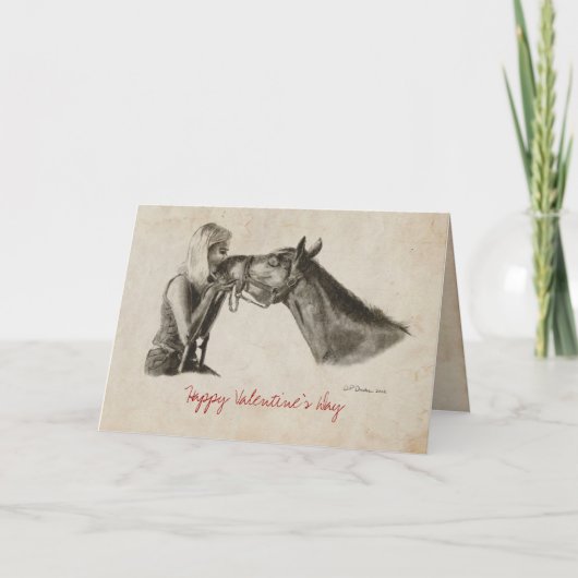 ホースキスバレンタインデー シーズンカード (正面)