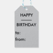 ホースギフトラベル ギフトタグ (裏面)