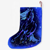 ホースクリスマスストッキングランニングズアットスターリーナイト スモールクリスマスストッキング (裏面)