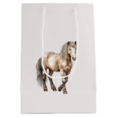 ホースクリーム誕生日 ミディアムペーパーバッグ (裏面)