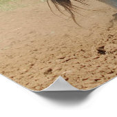 ホースクレイデール農業写真 ポスター (角)