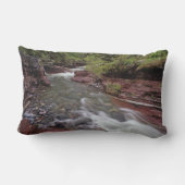 ホースク失ったリークインウォータートンレイクスナショナルパーク ランバークッション (裏面)