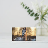 ホースグルームフォトプロフェッショナル 名刺 (スタンド正面)