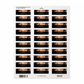 ホースサンライズビューティフルシルエットカスタムリターン ラベル (フルシート)