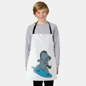 ホースサーファーウォータースポーツ エプロン (着用した状態)