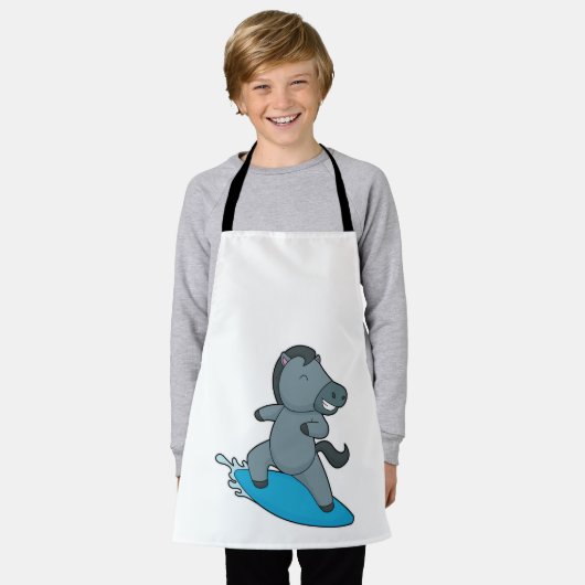 ホースサーファーウォータースポーツ エプロン (着用した状態)