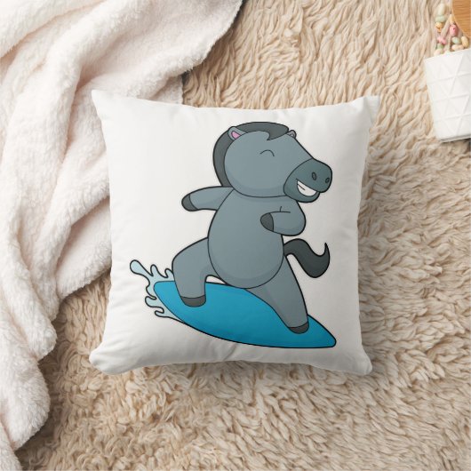 ホースサーファーウォータースポーツ クッション (ブランケット)