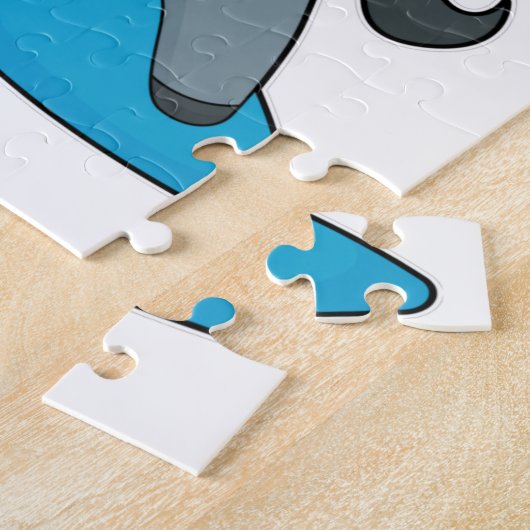 ホースサーファーウォータースポーツ ジグソーパズル (側面)