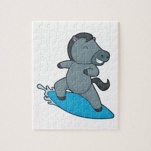 ホースサーファーウォータースポーツ ジグソーパズル (縦)