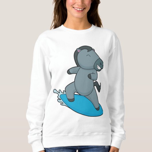 ホースサーファーウォータースポーツ スウェットシャツ (正面)