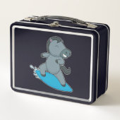 ホースサーファーウォータースポーツ メタルランチボックス (正面)