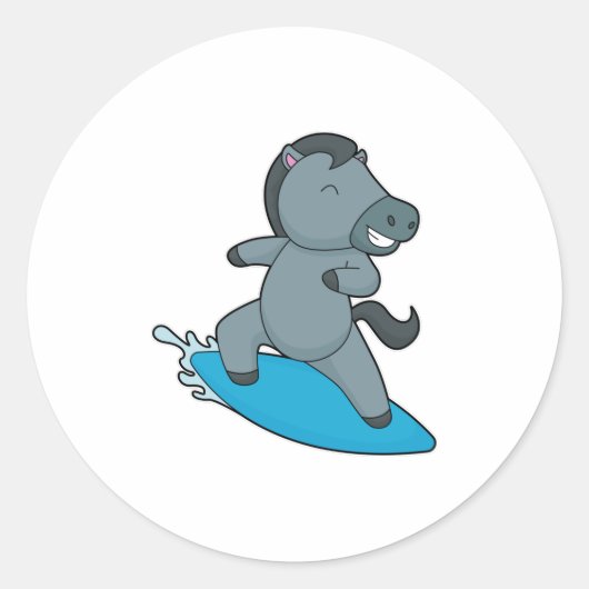 ホースサーファーウォータースポーツ ラウンドシール (正面)