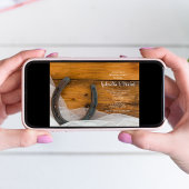 ホースシューアンドヴェイルカントリーバーンドリハーサルディナー 招待状