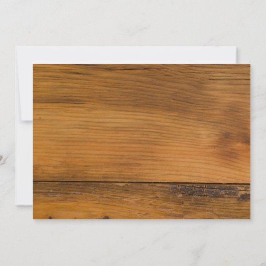 ホースシューアンドヴェイルカントリーバーンドリハーサルディナー 招待状 (裏面)