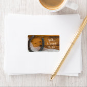 ホースシューアンドヴェイルカントリーバーン結婚式の引き出物ラベル ラベル (インサイチュ)