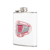 ホースシューキャニオンランチアーカンソー登山カラビナー フラスク (左)