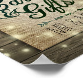 ホースシューズあじさい国ウェディングカード&ギフト ポスター (角)