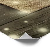 ホースシューズサンフラワーカントリーブライダルシャワーへようこそ ポスター (角)