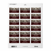 ホースシューズバーンウッドカウボーイ住所 シール (フルシート)